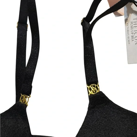 Victoria's Secret Black Lace Longline Bra - Picture 3 of 4